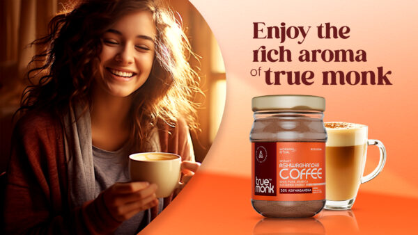 Instant Ashwagandha Coffee Combo 45g*2=90g - Image 2